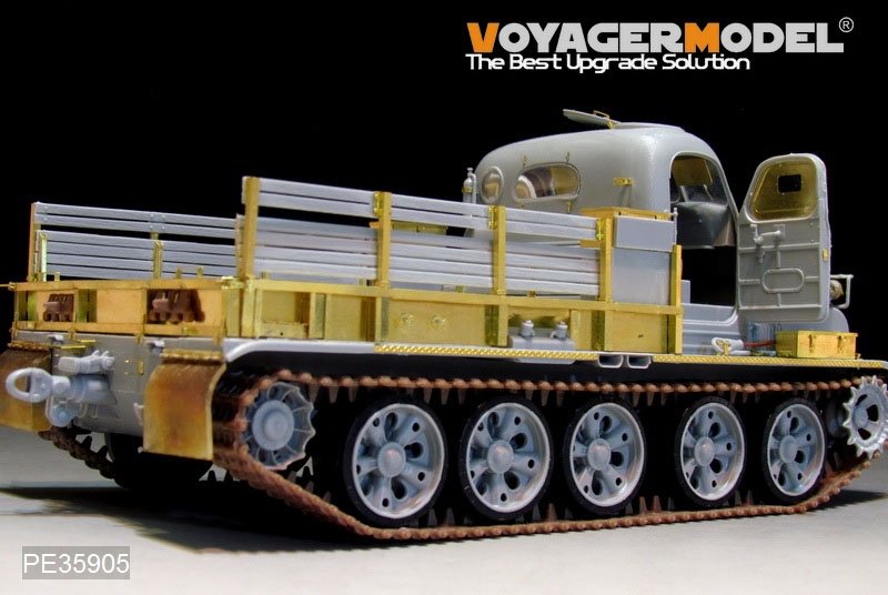 Voyager Model PE35905 Russian AT-T Artillery Prime Mover for TRUMPETER 1/35 – immagine 4