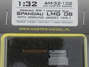 Master AM-32-102 German WWI Machine Gun Spandau LMG 08 with Cooling Jacker ver.1 1/32 – Bild 7