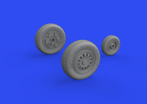 Eduard 648833 F-16C wheels late KINETIC MODEL 1/48 – image 3