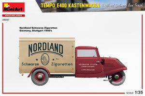 MiniArt 38047 TEMPO E400 KASTENWAGEN 3-WHEEL DELIVERY BOX TRACK 1/35 – Bild 11