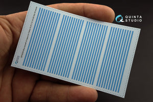 Quinta Studio QP32004 Blue rib tapes Fokker Dr. (F.)I-D.VII (for All kit) 1/32 – zdjęcie 5