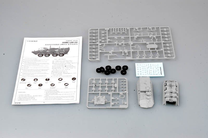 Trumpeter 07270 LAV-C2 (Command &amp;amp; Control) 1/72 – immagine 3