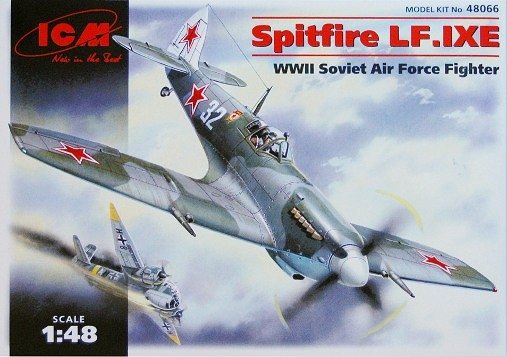 ICM 48066 Spitfire LF.IXE Chasseur de l'armée de l'air soviétique de la Seconde Guerre mondiale (1/48)