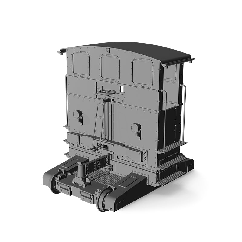 AK Interactive AK35009 AUTOMOTORE FS 206/207/208 SOGLIOLA RAIL SHUNTER – TREN DE MANIOBRAS 1/35 – immagine 7