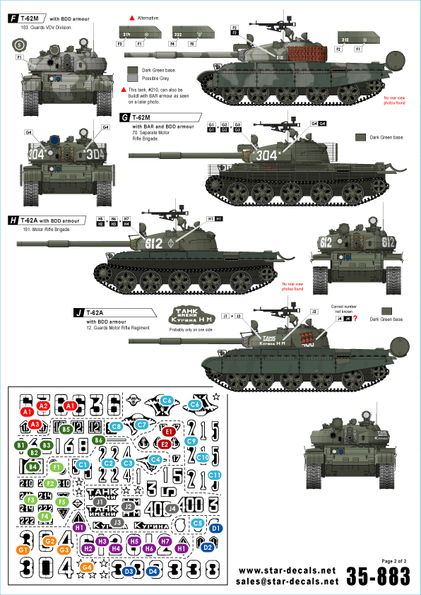 Star Decals 35-883 Soviet in Afghanistan part 1 1/35 – image 2