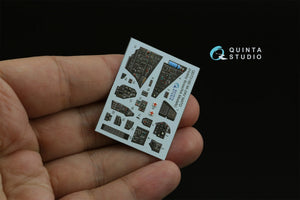 Intérieur imprimé en 3D et coloré sur papier décalcomanie pour Mi-24V OTAN (QD+72185 de Quinta Studio, Hobby Boss/ARK Models) (avec pièces en résine imprimées en 3D) à l&amp;#39;échelle 1/72 – image 4