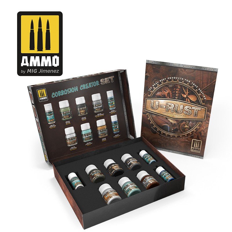 Ammo of Mig 7460 U-RUST Corrosion Creator Set – immagine 3