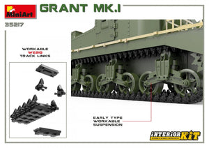 MiniArt 35217 Grant Mk.I w/interior 1/35 – imagen 4