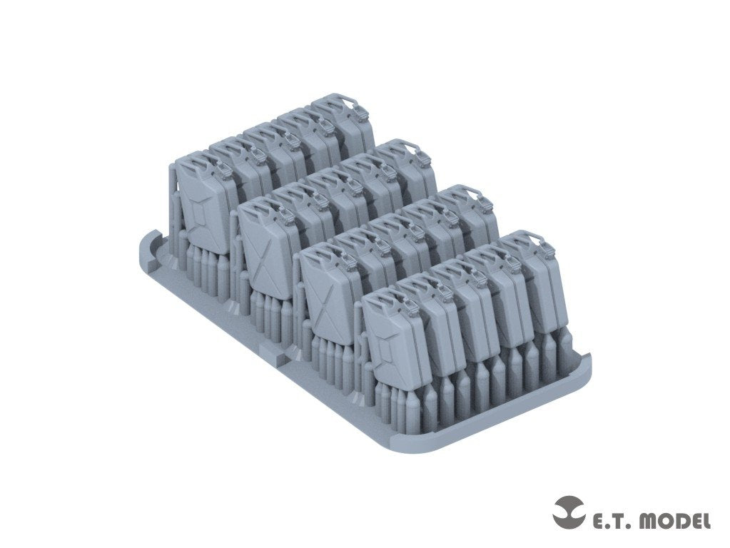 E.T. Model P72-001 WWII German 20L JERRY CANS SET ( 3D Print ) 1/72 – imagen 4