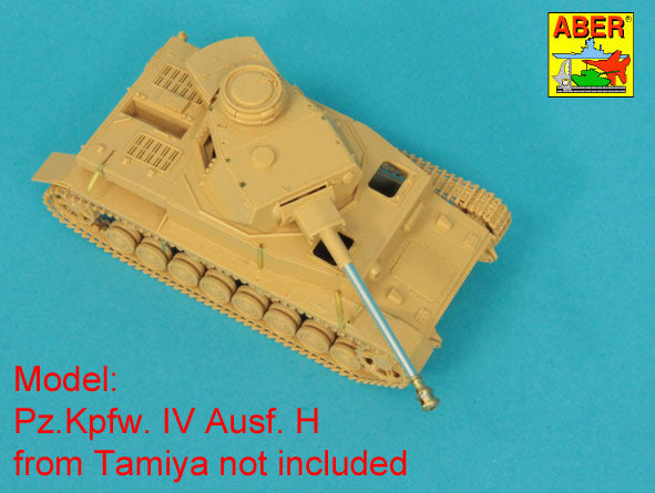 Aber 48L46 German 75 mm Barrel for KwK 40 L/48 1/48 – image 6