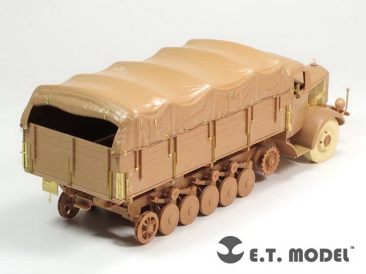 ET Modèle E35-135 WWII German Heavy Halftrack L 4500 R MAULTIER (Pour ZVEZDA 3603) (1/35) – image 6