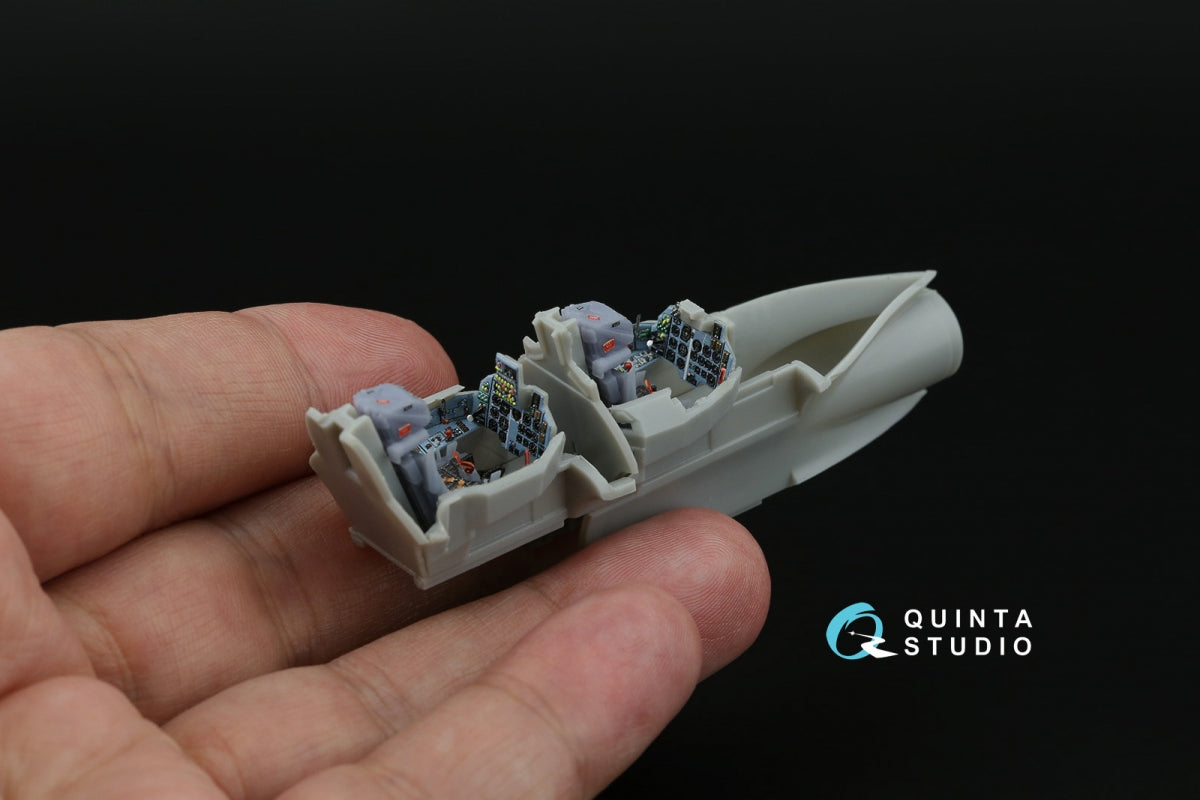 Quinta Studio QD+72167 Su-17UM3 3D-Printed &amp;amp; coloured Interior on decal paper (Modelsvit) (with 3D-printed resin part) 1/72 – zdjęcie 9