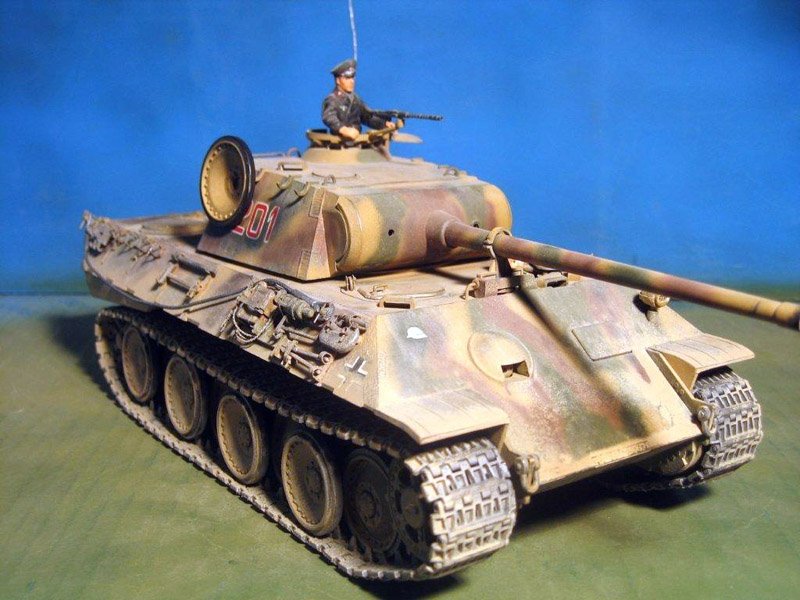 Eureka XXL ER-2501 Towing cable for Pz.Kpfw.V Panther Ausf.G Tank 1/25 – Bild 9