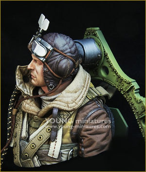 Young Miniatures YM1868 RAF Spitfire Mk.l Pilot WWll 1/10 – Bild 4