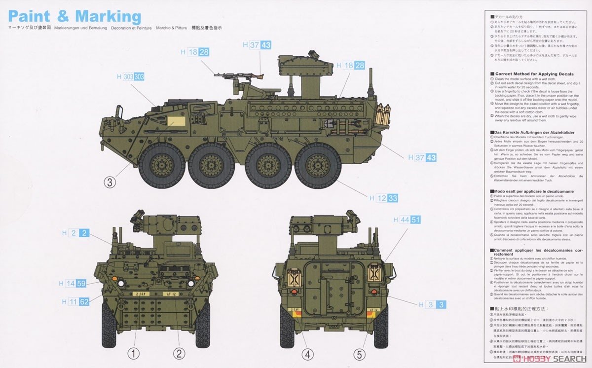 Dragon 7685 M1134 Stryker ATGM 1/72 – imagen 3