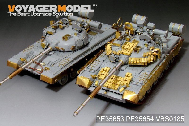 Voyager Model PE35653 Modern Russian T-80B MBT (smoke discharger include) (For TRUMPETER 05565) 1/35 – immagine 6