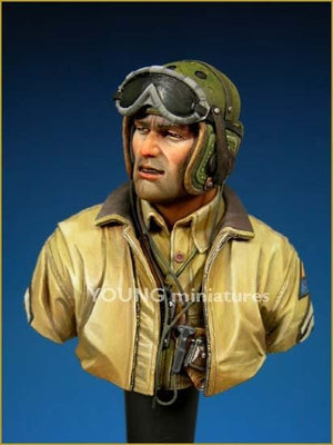 Young Miniatures YM1808 ÉQUIPAGE DE CHAR AMÉRICAIN Europe Seconde Guerre mondiale 1/10 – image 2