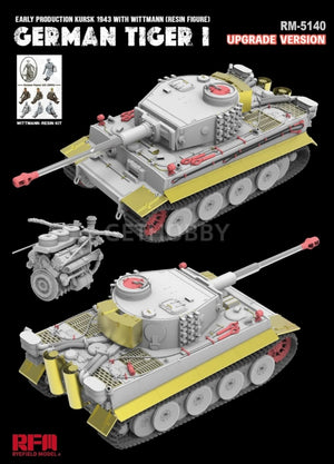 Rye Field Model 5140 Tiger I Early Production Wittmann Kursk 1943 Upgrade Version 1/35 – Bild 5