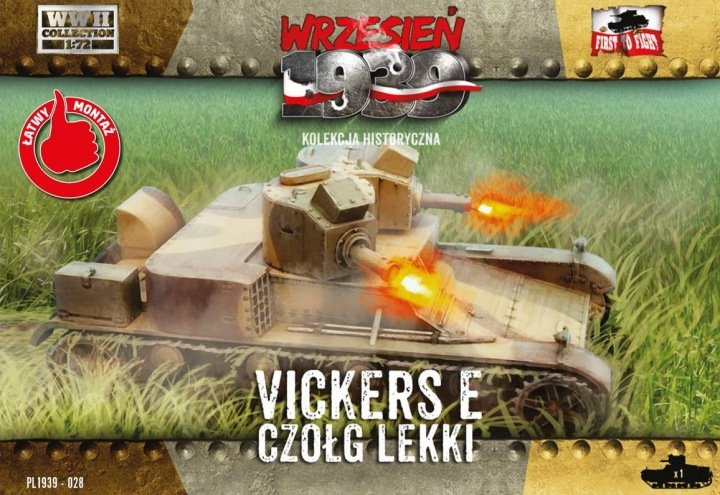 First to Fight PL028 Vickers E Light Tank (1/72) – image 2