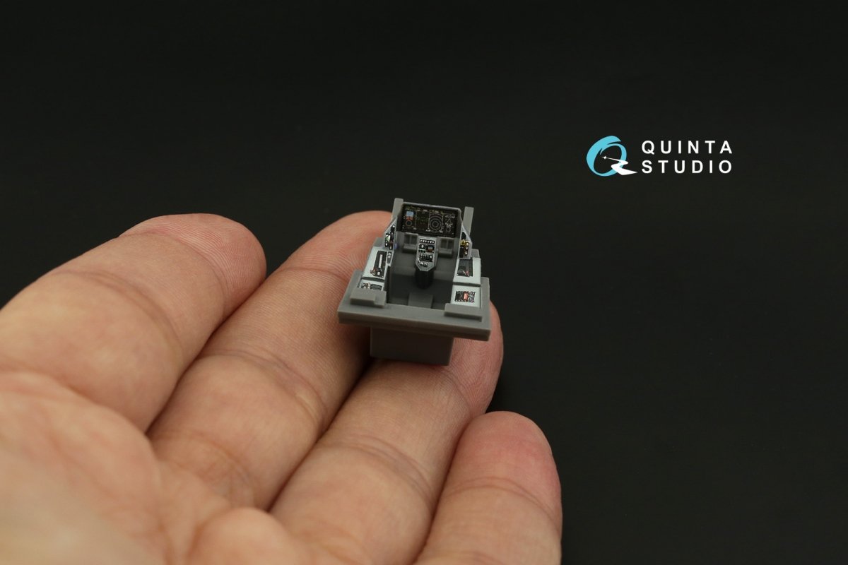 Quinta Studio QD72066 F-35B 3D-Printed &amp;amp; coloured Interior on decal paper (Academy) 1/72 – zdjęcie 9
