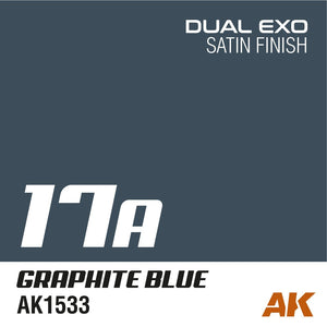 AK Interactive AK1561 DUAL EXO SET 17 – 17A GRAPHITE BLUE &amp;amp; 17B LUNAR BLUE – immagine 2