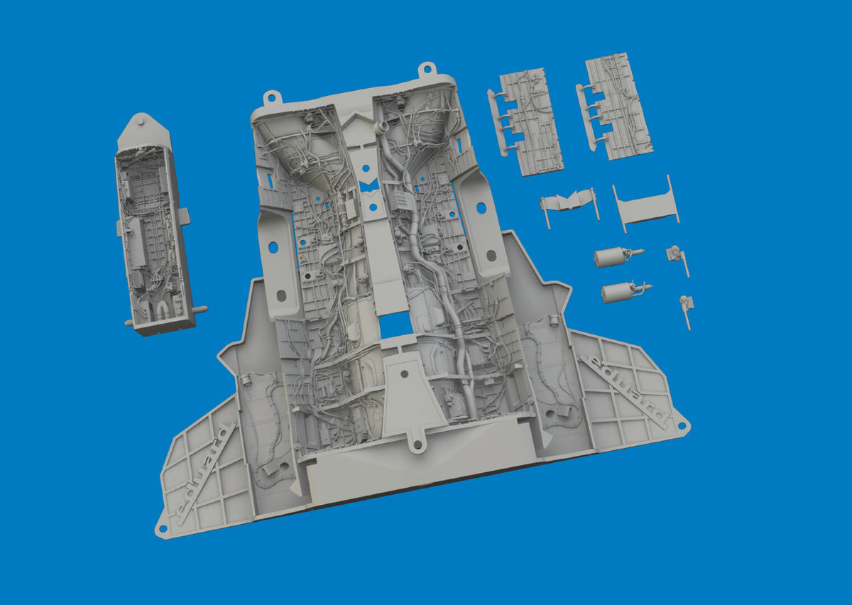 Eduard 6481106 Lockheed Martin F-35 A Weapon &amp;amp; Undercarriage Bays for TAMIYA 1/48 – image 4