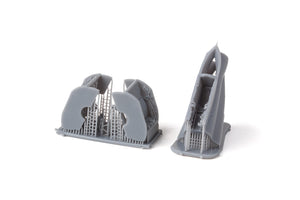 Eduard 6481172 MiG-21F wheel bays 3D PRINT for EDUARD 1/48 – image 3
