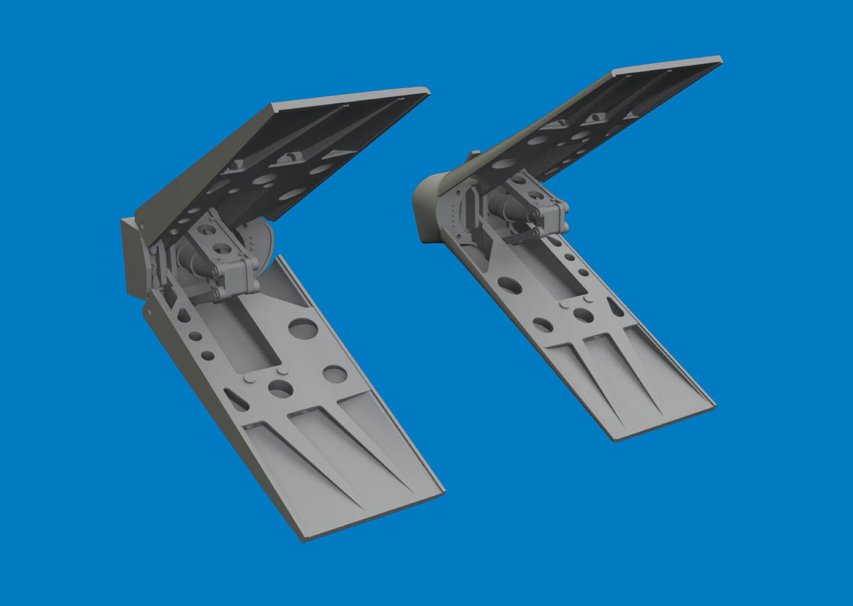 Eduard 6481198 F-16I SUFA airbrakes 3D PRINT for GREAT WALL HOBBY 1/48