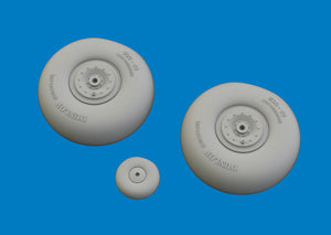 Eduard 6481204 Hampden B Mk. I wheels for ICM 1/48 – image 2