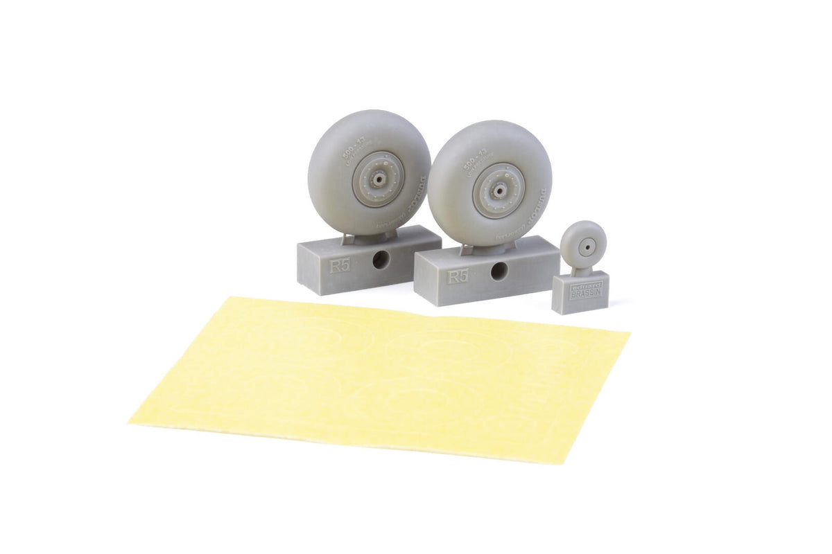Eduard 6481204 Hampden B Mk. I wheels for ICM 1/48 – image 3