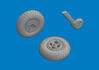 Eduard 6481206 Spitfire Mk. IX wheels for Airfix 1/48