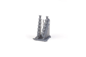 Eduard 6481208 Spitfire Mk. IX exhaust stacks fishtail PRINT for Airfix 1/48 – zdjęcie 2
