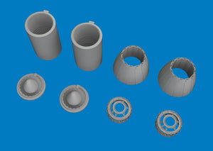 Eduard 6481218 F/ A-18A/ C exhaust nozzles 3D PRINT for KINETIC MODEL 1/48 – imagen 3