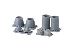 Eduard 6481218 F/ A-18A/ C exhaust nozzles 3D PRINT for KINETIC MODEL 1/48 – imagen 4