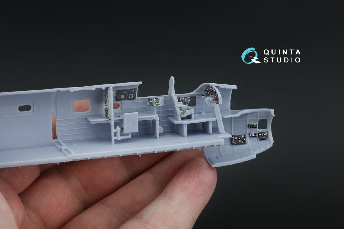 Quinta Studio QD72155 Avro Lancaster B.I/III 3D-Printed coloured Interior on decal paper (Airfix) 1/72 – Bild 9