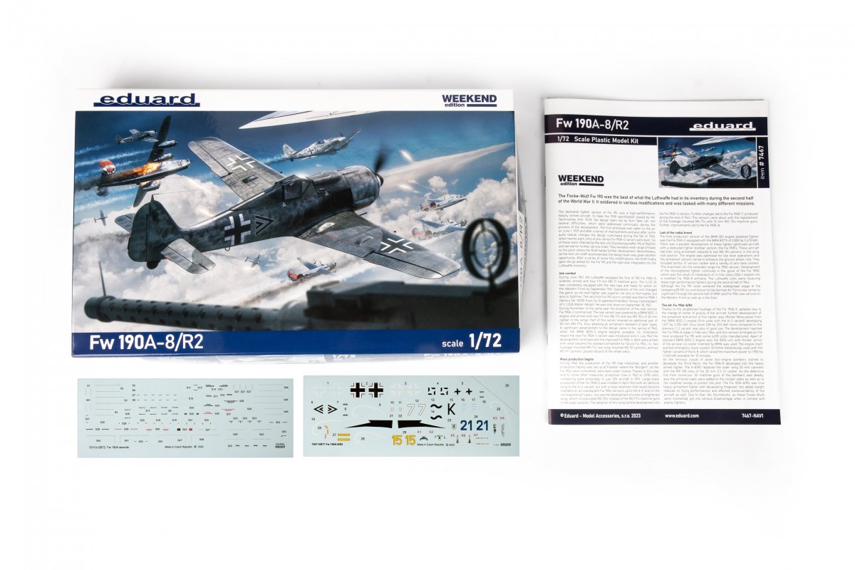 Eduard 7467 Fw 190A-8/R2 Weekend edition 1/72 – Bild 3