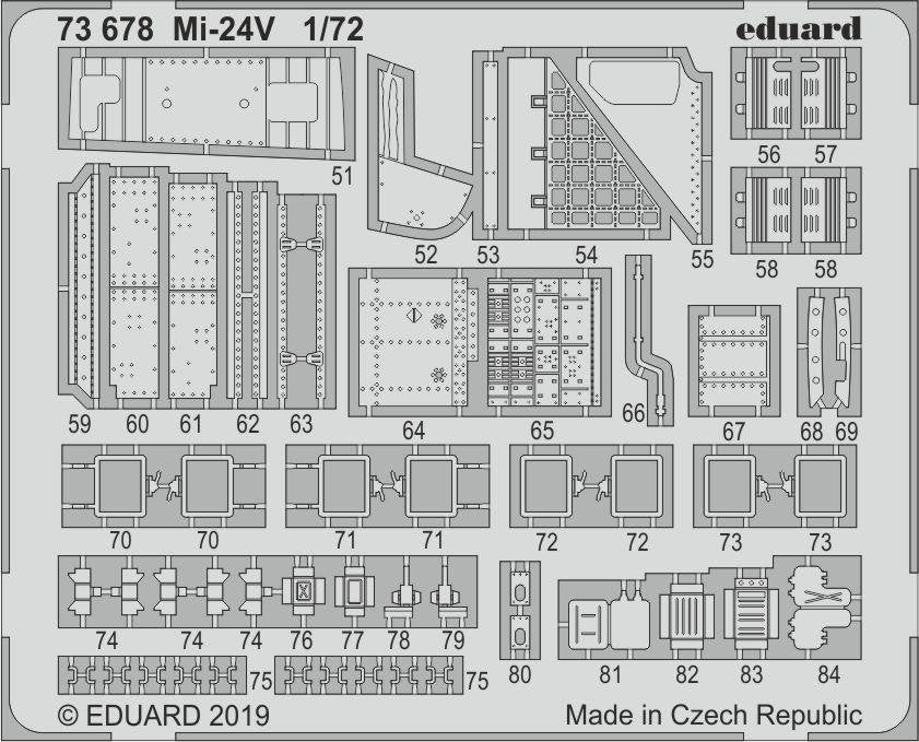 Eduard 73678 Mi-24V ZVEZDA 1/72 – Bild 2