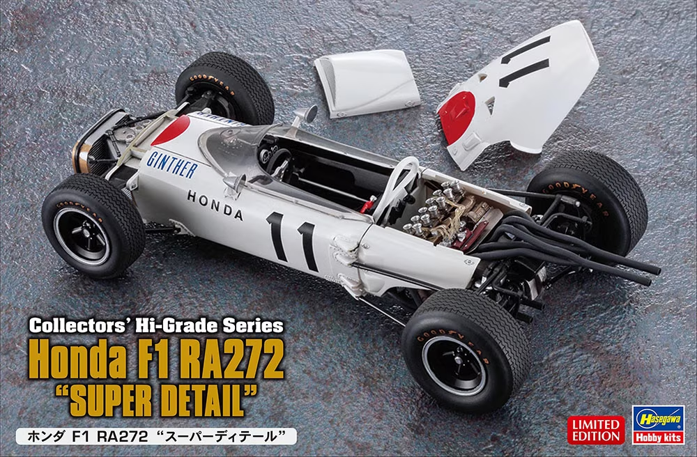 Hasegawa CH55 Collectors Hi-Grade Series Honda F1 RA272 « Super Detail » 1/24 