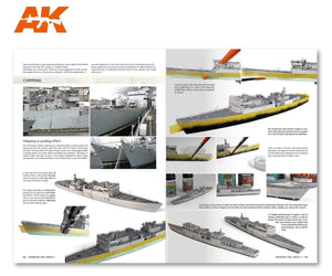 AK Interactive AK098 MODELLING FULL AHEAD 1 / KNOX &amp;amp; BALEARES CLASS EN – image 2