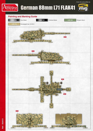 Amusing Hobby 35A024 8.8cm L/71 Flak41 (1/35) – image 2