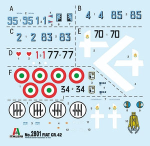Italeri 2801 FIAT CR.42 Falco 1/48 – zdjęcie 11