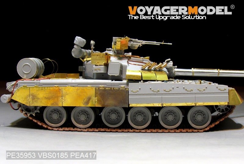 Modèle Voyager PEA417, chenilles pour char russe moderne T-80U/T-80UD (pour TRUMPETER 09525/09527), échelle 1/35
