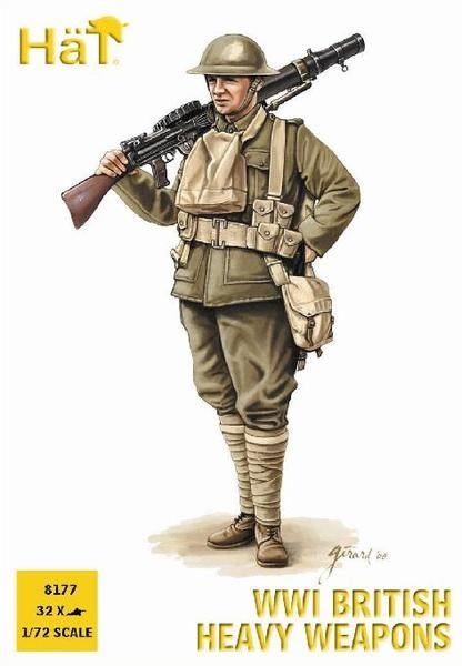 Hat 8177 WWI British Heavy Weapons 1/72