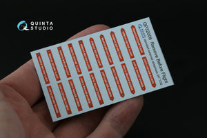 Quinta Studio QP32008 Remove Before Flight standard external streamer 24, 20 Pcs 1/32 – image 3