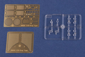 Hobby Boss 84530 German Sd.Kfz.182 King Tiger Porsche Turret w/ Zimmerit 1/35 – zdjęcie 10