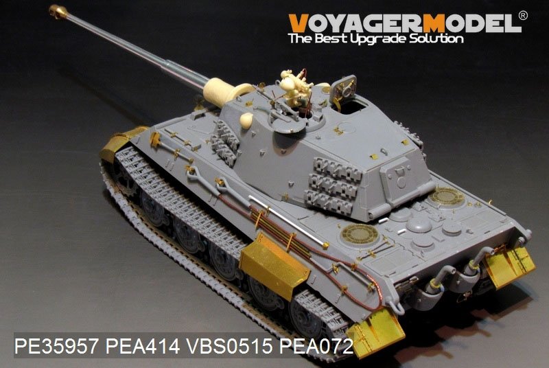 Voyager Model PE35957 WWII German King Tiger (Hensehel Turret) For HOBBYBOSS 84533 1/35 – Bild 9