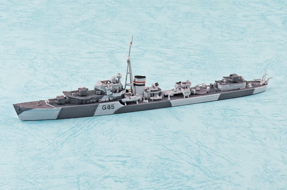 Aoshima 05767 HMS Jupiter Destroyer britannique 1/700 – image 2