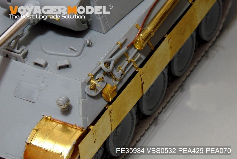 Voyager Model PE35984 WWII German Panther A Tank Early version Basic For TAKOM 2097 1/35 – image 10