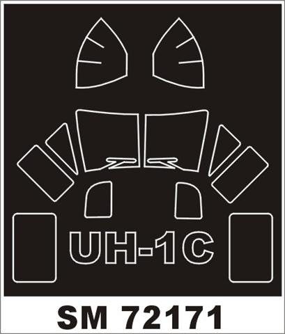 Montex SM72171 UH-1C HOBBY BOSS