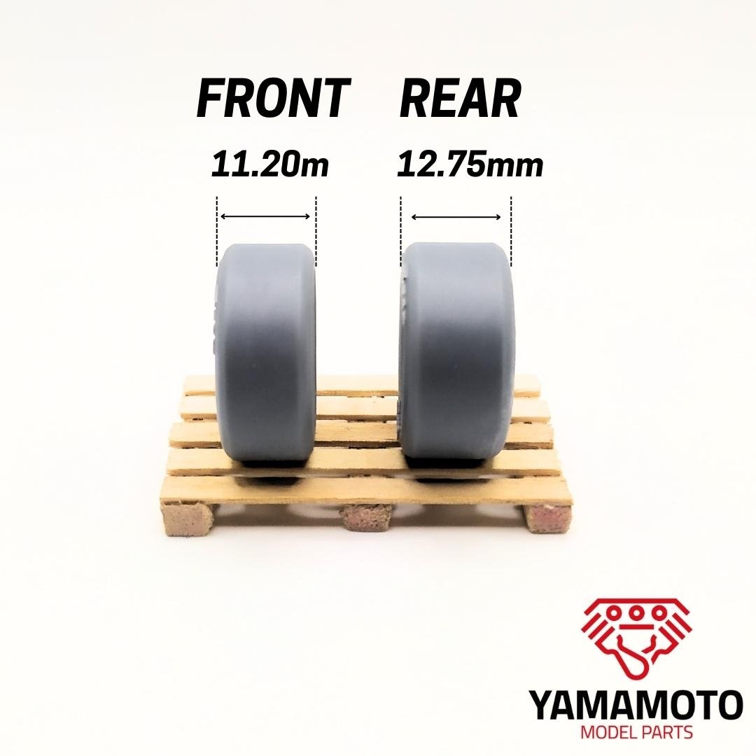 Yamamoto YMPRIM15 Cragar 397 15&amp;quot; + Tyres Prokit! 1/24 – imagen 5